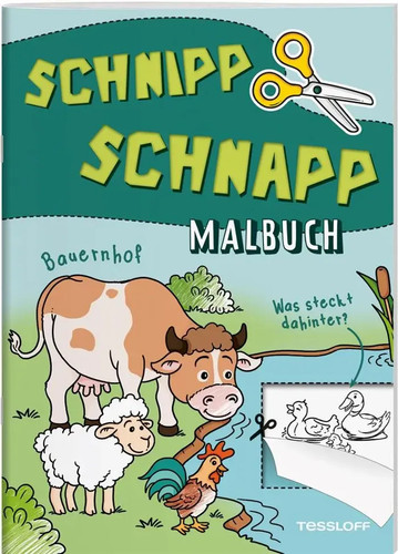 Schnipp schnapp malbuch - schnipp,