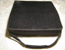 MORITZ Reha-Hilfen Keilkissen Grau Velourstoff Arthrodesenkissen Rutschstopp