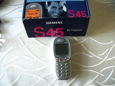 Siemens S45  Handy Vintage , Silber
