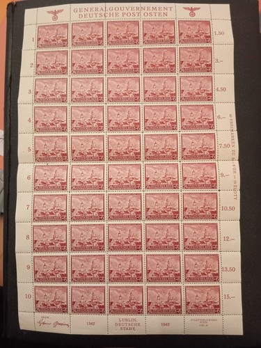 1942 generalgouvernament bogen - generalgouvernament,