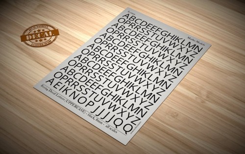 Decal letters - letters,