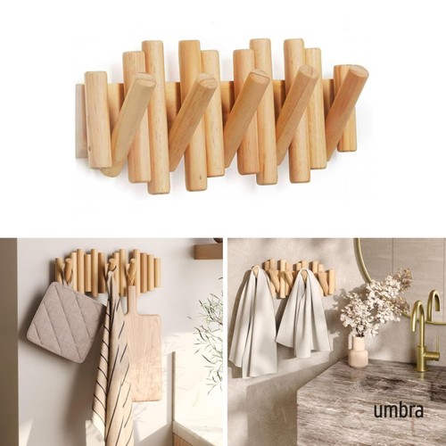 Holz garderobenleiste mit - garderobenleiste, 5