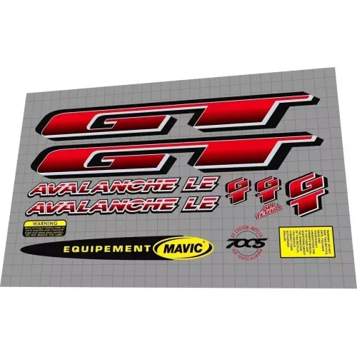 1997 avalanche decal - gt,