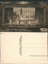 Ansichtskarte Berlin Potsdamer Straße Variete Wintergarten - Bühne 1922
