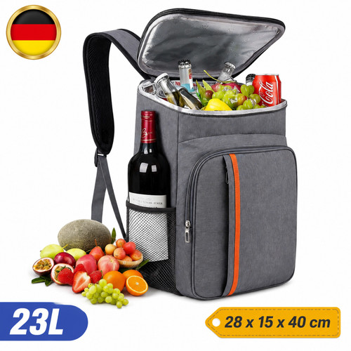 Kühlrucksack 23l isoliert - kühlrucksack,