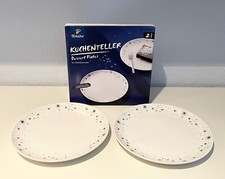 Tchibo Kuchen-Teller Set ★ STERNE ★ Gold + Platin ★ Weihnachten ★ NEU&OVP ★ RAR