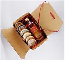 Johnnie Walker Red Label Whisky 50ml Miniatur + 6 Edelschokoladen Geschenk