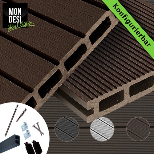 Wpc premium terrassendielen - premium,