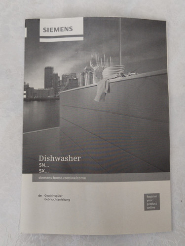 Bedienungsanleitung siemens - bedienungsanleitung,