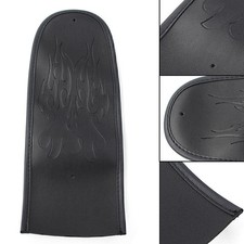 Motorrad Kotflügel Heckfender Bib Pad Leder für Harley Dyna Fat Bob Street Glide