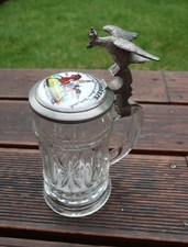 Original Reservisten Bierglas Bierkrug Garde Kürassier Regiment Berlin 1895