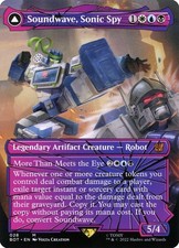 Soundwave, Sonic Spy // Soundwave, Superior Captain, Transformers (BOT), MtG