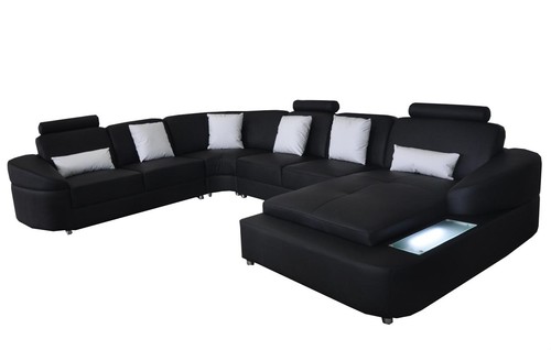 Leder sofa mit usb couch - mit,