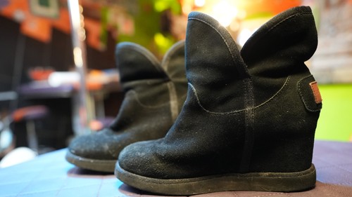Winter wedges keilabsatz - , fake