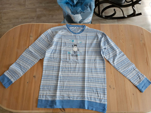 Damen schlafanzug blau - damen,