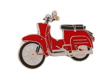 SIMSON-Pin Schwalbe in Rot