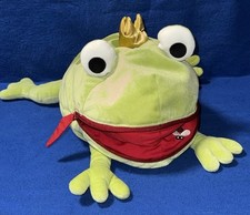 Kuscheltier IKEA Frosch Froschkönig mit Geheimfach Minnen Groda top Zustand (i6)