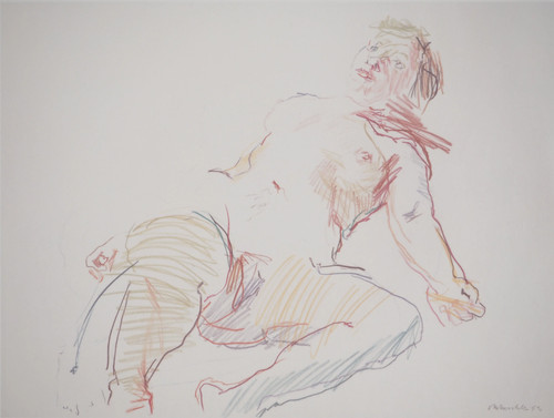 Oskar kokoschka liegender akt - oskar, kokoschka: