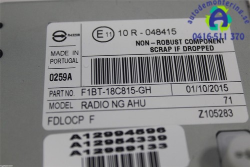 Radio ford 2 - cd, 02