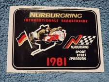 Aufkleber, Nürburgring, 1981
