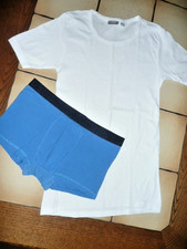 T-Shirt "Livergy Classic" Gr. 5 M, weiß