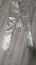 Hose Silber Glänzend Neu von Esmara Gr 38
