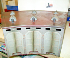 Märklin H0 7028 - 3-Ständer BLECHLOKSCHUPPEN - mit Gebrauchsspuren a. Hobbyaufg.