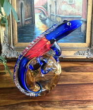 Glasfigur Eidechse Gecko Figur