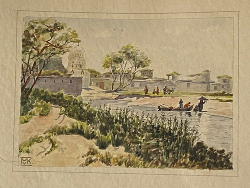 Orientalische szene altes - szene,