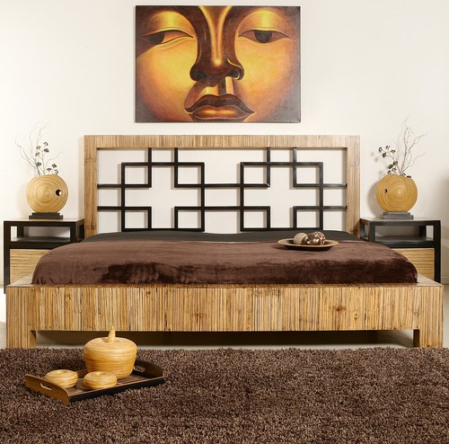 Bambusbett ming doppelbett - ming,
