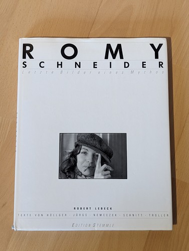 Romy schneider letzte - letzte, bilder