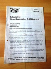 Ventzki MTD  Motorrasenmäher  Rotaro 55 S  Ersatzteilliste