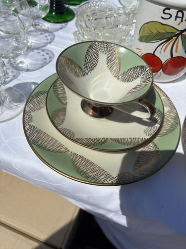 Porzellan tasse mit untertasse - tasse,
