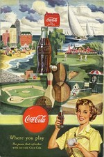 Vintage Coca-Cola Ad Poster