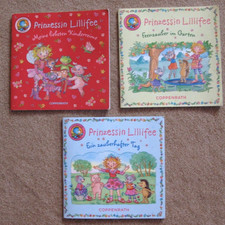 PRINZESSIN LILLIFEE 3x LINO Buch Feenzauber Kinderreime Tag Coppenrath Mini Pixi
