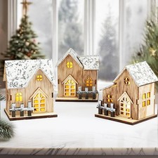Weihnachtshaus Deko mit