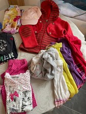 Mädchen Sachen Größe 98/104 Hose Jacke Pullover - Paket 42
