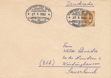 Schiffspost Köln Mainz Dampfer RHEINLAND Funkfernsprechdienst auf Rheinschiffen