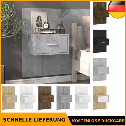 Wand nachttisch holzwerkstoff - nachttisch,