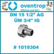 Oventrop Verschraubung DN 15