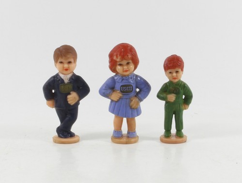 Eduscho 3 x werbefigur - eduscho, ==