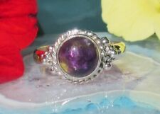 ♞ Ring mit lila Amethyst