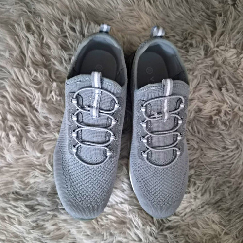 Grau mesh sneaker - low, top