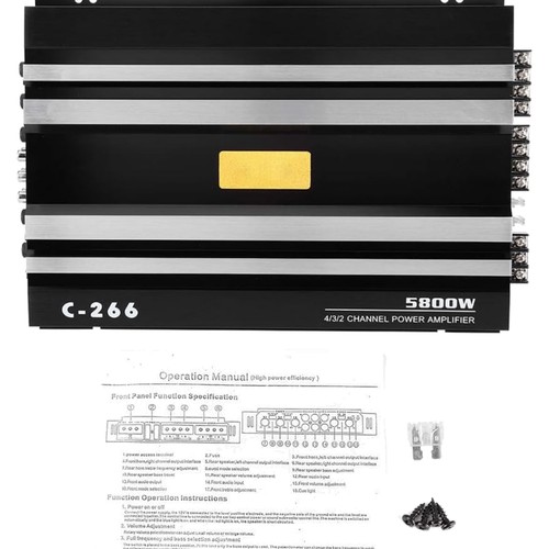Qiilu endstufe auto 5800w - qiilu,
