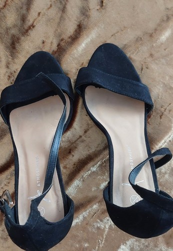 Damen sandalen mit absatz - sandalen,