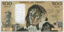 LEINWAND BILDER Banknote 500