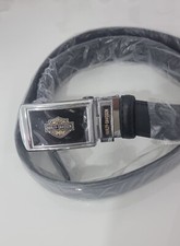 Harley-Davidson Gürtel Schwarz Ledergürtel Unisex Kurzbar Neu mit Ettiket 125cm.