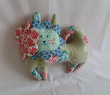 Kater Kissen Katze Tilda Patchworck Weihnachten Geburtstag Sommer Dekokissen