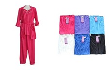 3 tlg SCHLAFANZUG PYJAMA