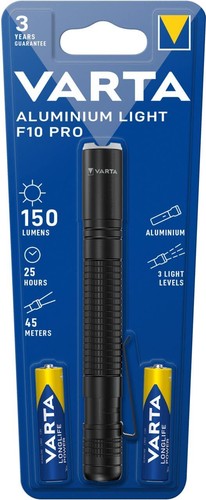 Varta aluminium light f10 - f10, pro